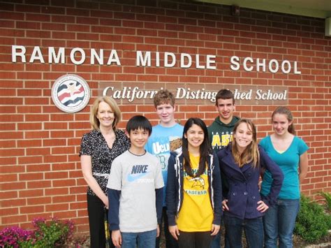 Ramona Middle School .